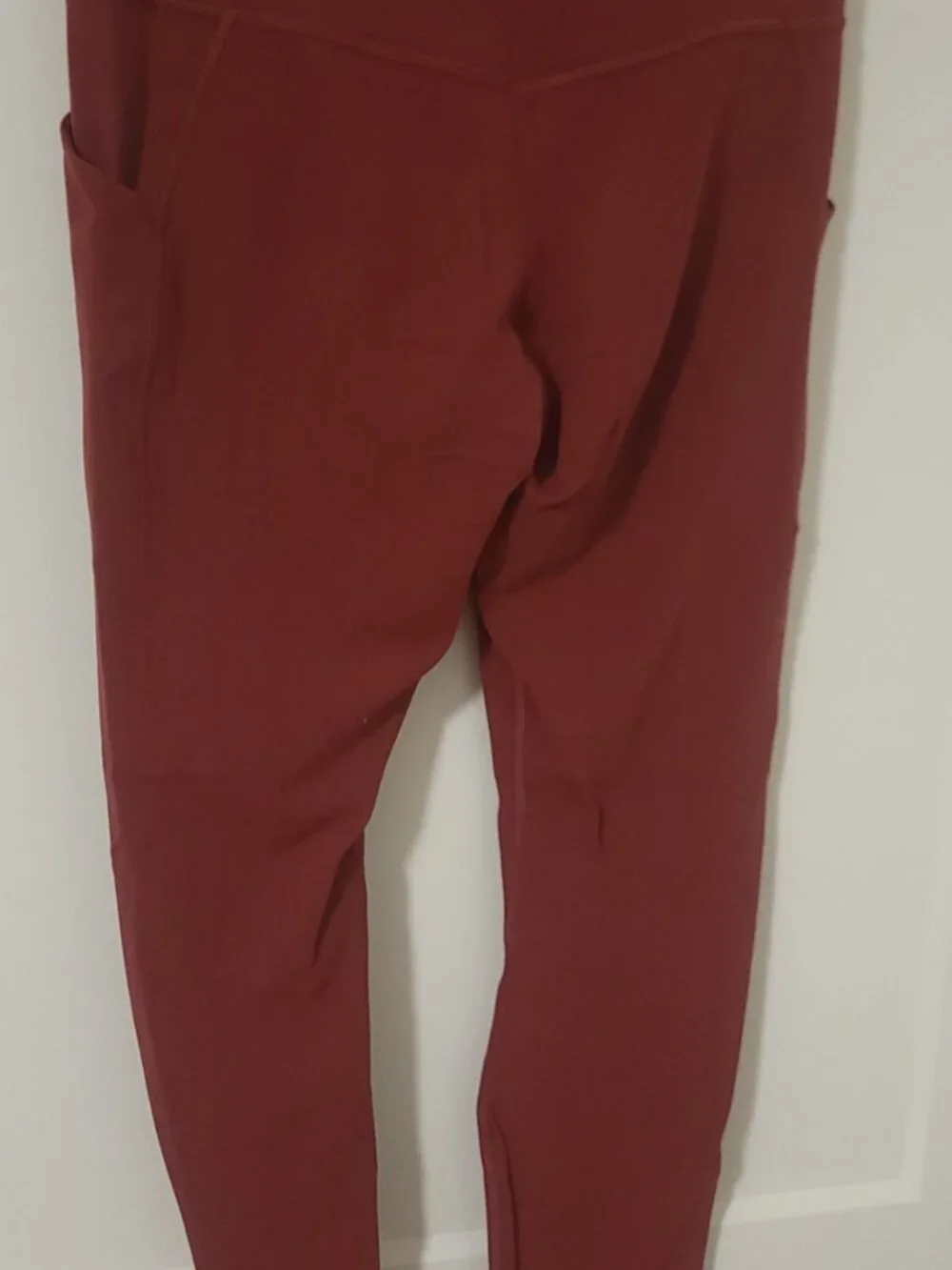 Lululemon Align High-Rise Pant with Pockets - Terracotta Red - Size 8 - Picture 3 of 5